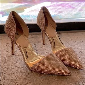Rose gold/pink Heel
